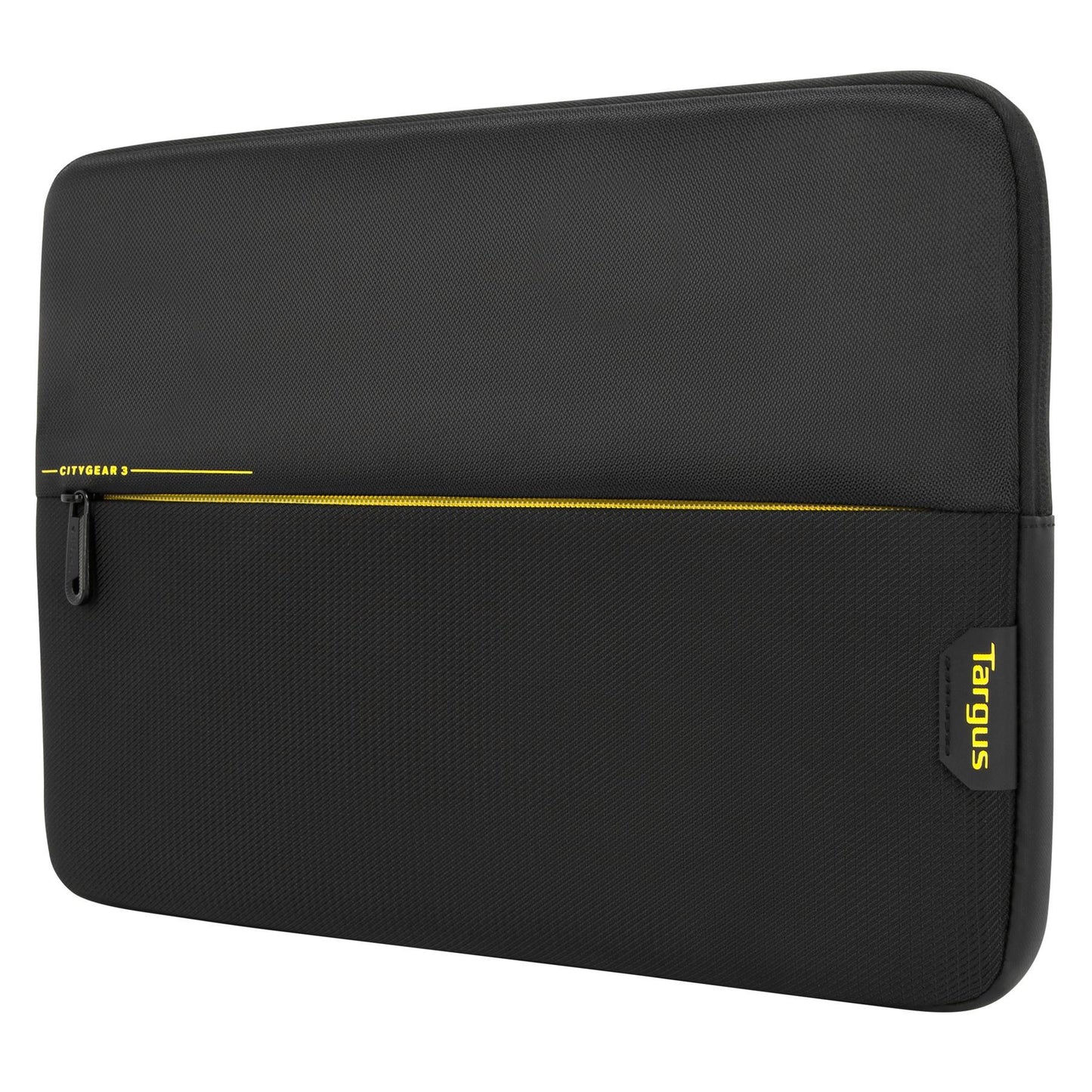 Targus CityGear 3 39.6 cm (15.6") Sleeve case Black, Yellow Laptop Bag