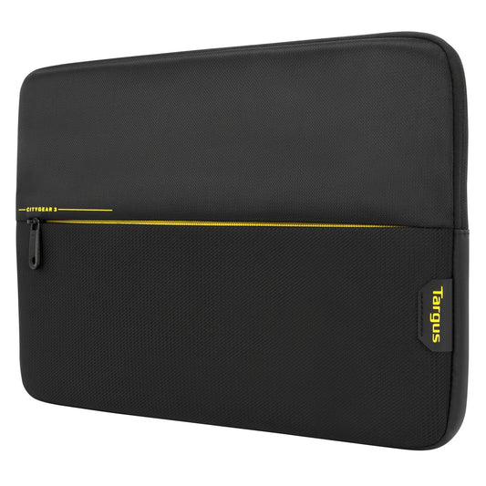 Targus CityGear 3 39.6 cm (15.6") Sleeve case Black, Yellow Laptop Bag