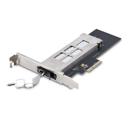 StarTech.com M.2 NVMe SSD to PCIe x4 Mobile Rack/Backplane with Removable Tray for Hub