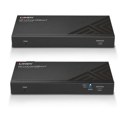 Lindy 150m Cat.6 DisplayPort 1.2, USB, IR and RS-232 HDBaseT KVM Extender KVM Switch
