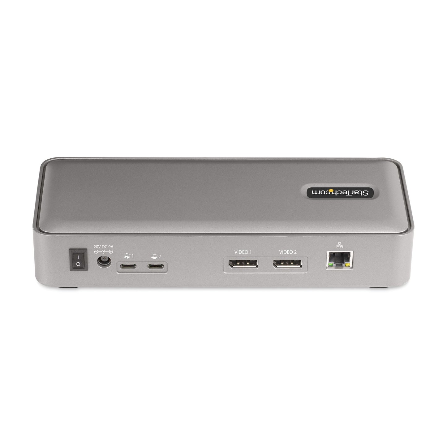 StarTech.com Dual-Laptop USB-C KVM Docking Station, Dual Monitor 4K 60Hz DisplayPort KVM Switch
