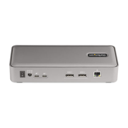 StarTech.com Dual-Laptop USB-C KVM Docking Station, Dual Monitor 4K 60Hz DisplayPort KVM Switch