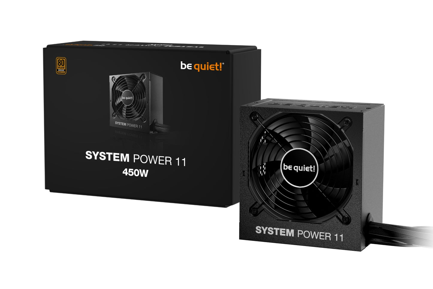 be quiet! System Power 11 450W power supply unit 20+4 pin ATX ATX Black