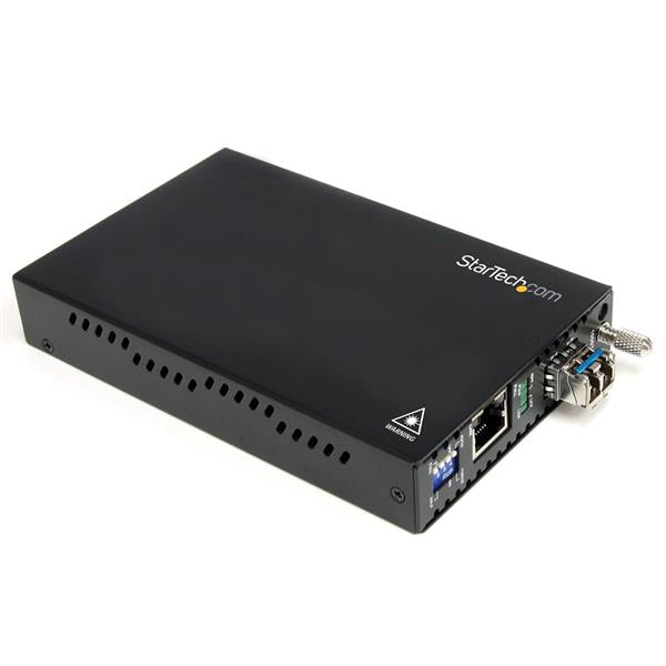 StarTech.com Fiber Media Converter Gigabit 1000Mbps MM Fibre LC 550m Networking