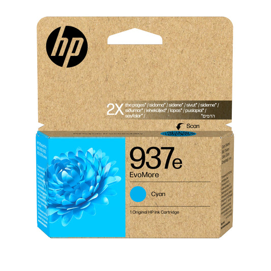 HP 4S6W6NE/937E Cyan Ink Cartridge (1.65K pages)