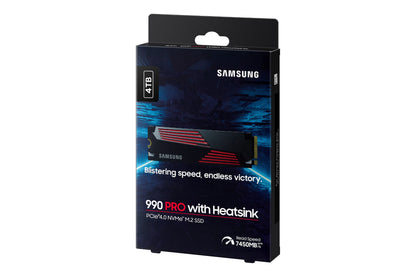 Samsung MZ-V9P4T0CW 4TB M.2 NVMe PCIe Gen4 SSD