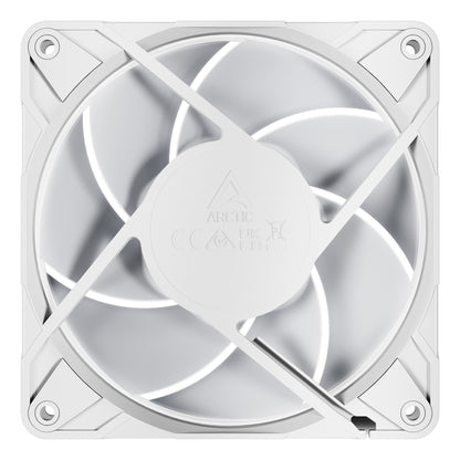 ARCTIC Freezer P12 Pro A-RGB (White) - 3 Pack 120 mm A-RGB PWM Fan with Cable Cooling
