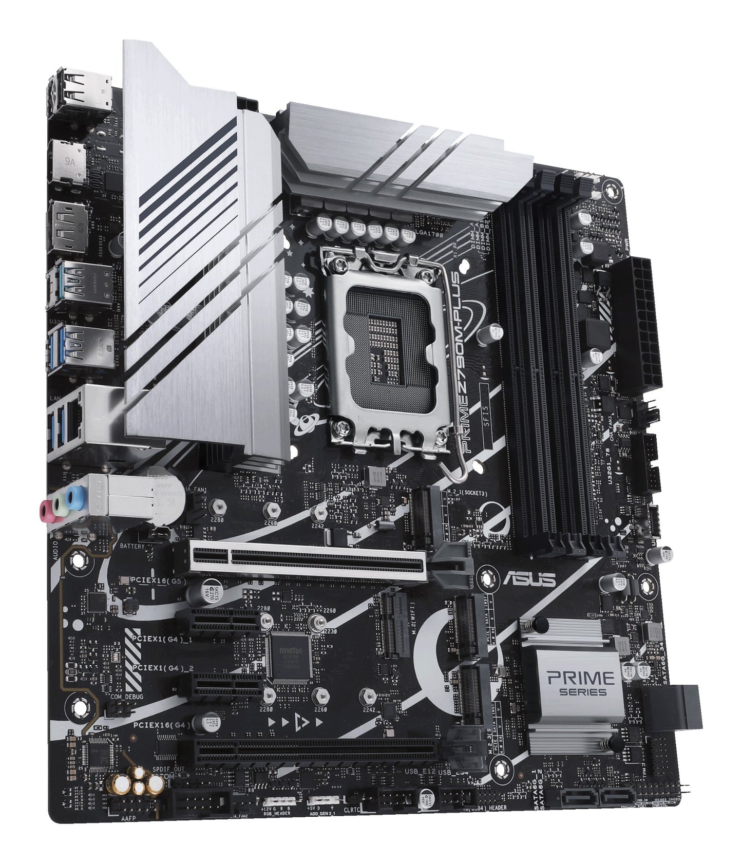 ASUS PRIME Z790M-PLUS Intel Z790 LGA 1700 micro ATX Motherboard
