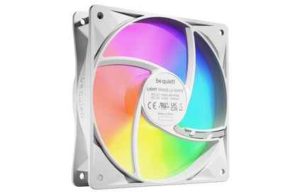 be quiet! LIGHT WINGS LX 120mm PWM 3-Pack White Computer case Fan 12 cm 3 pc(s) Cooling