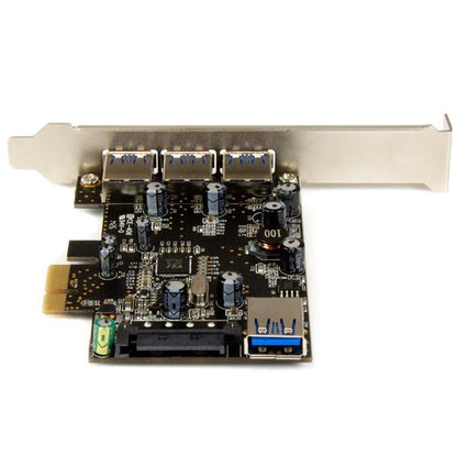 StarTech.com 4-Port PCI Express USB 3.0 Card - 5Gbps Hub