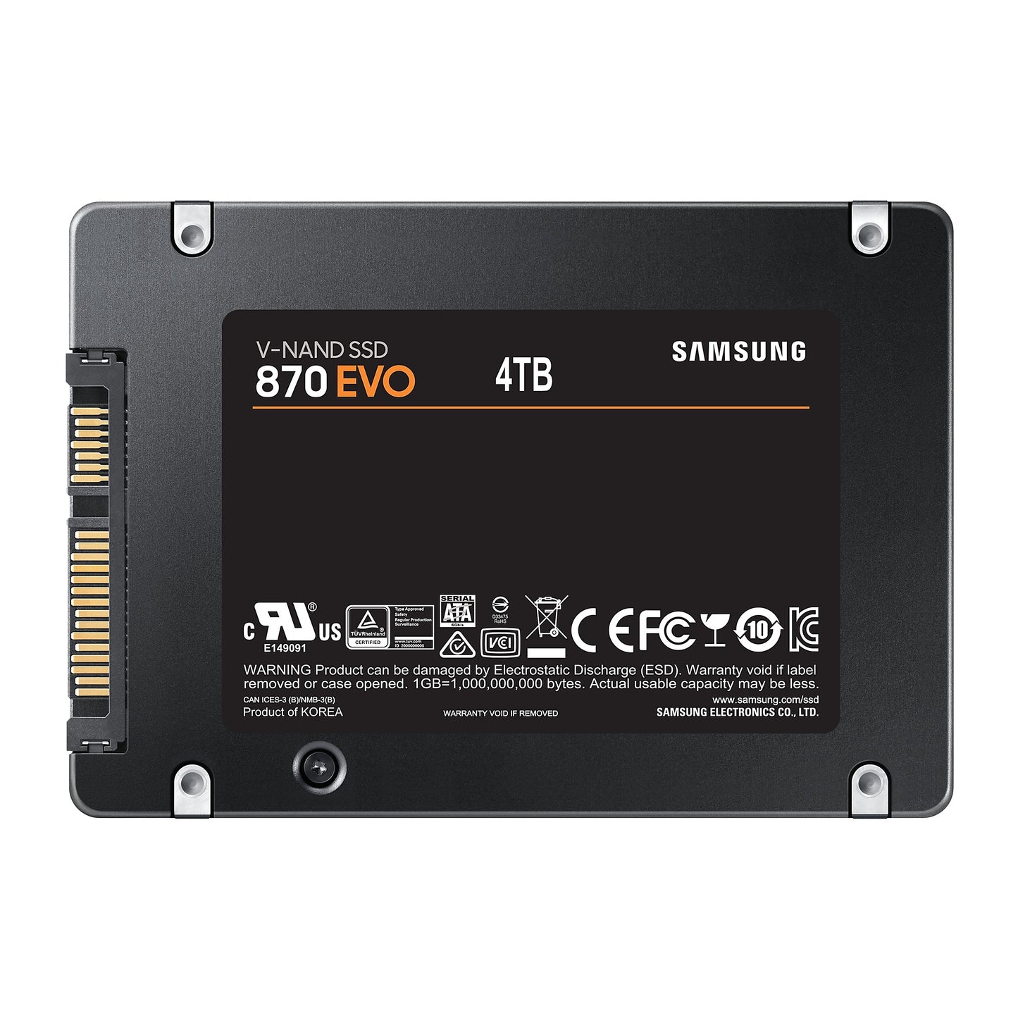 Samsung MZ-77E4T0B/EU 4TB 2.5" SATA SSD