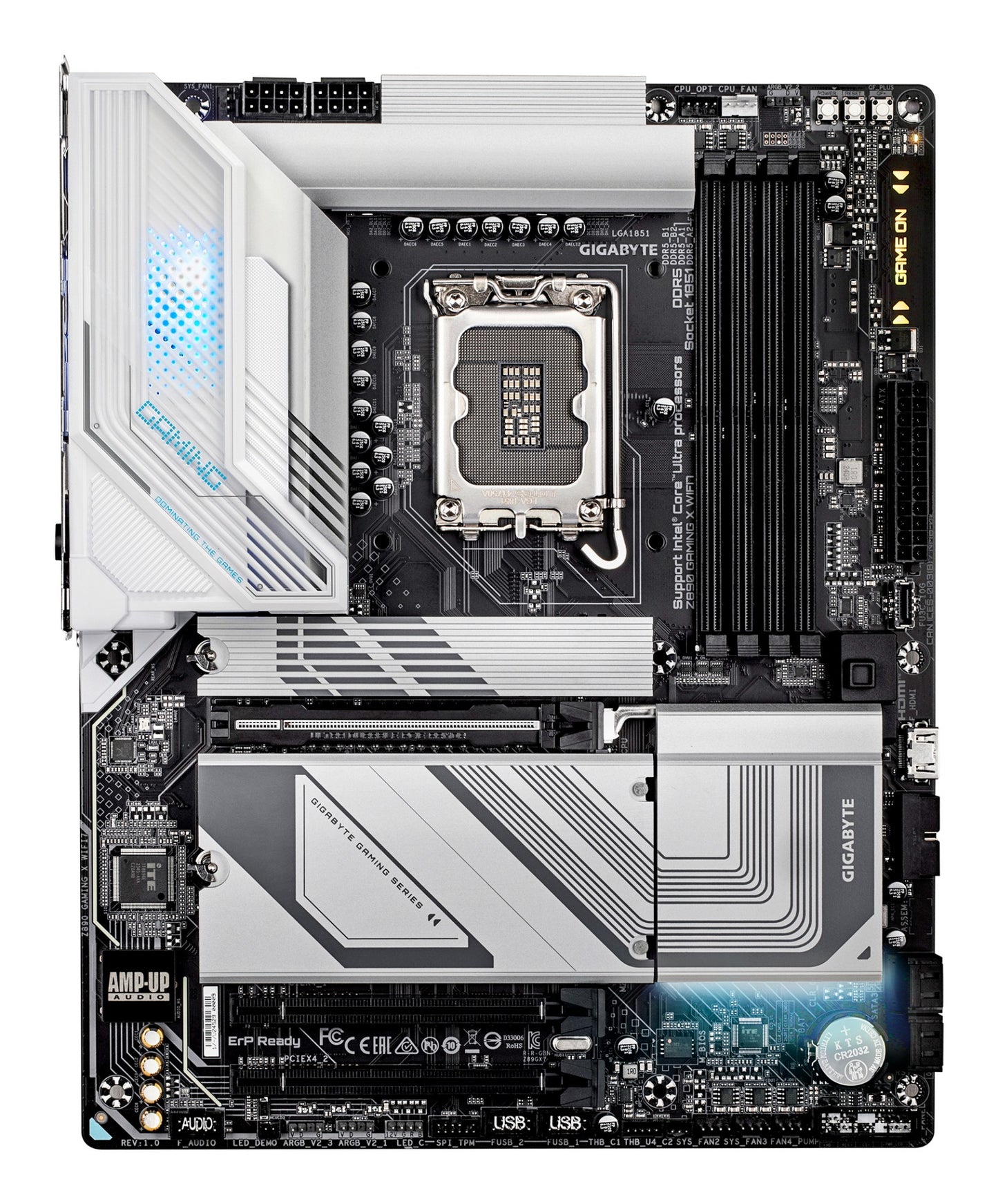 Gigabyte Z890 GAMING X WIFI7 Motherboard - Supports Intel Core Ultra (Series 2)