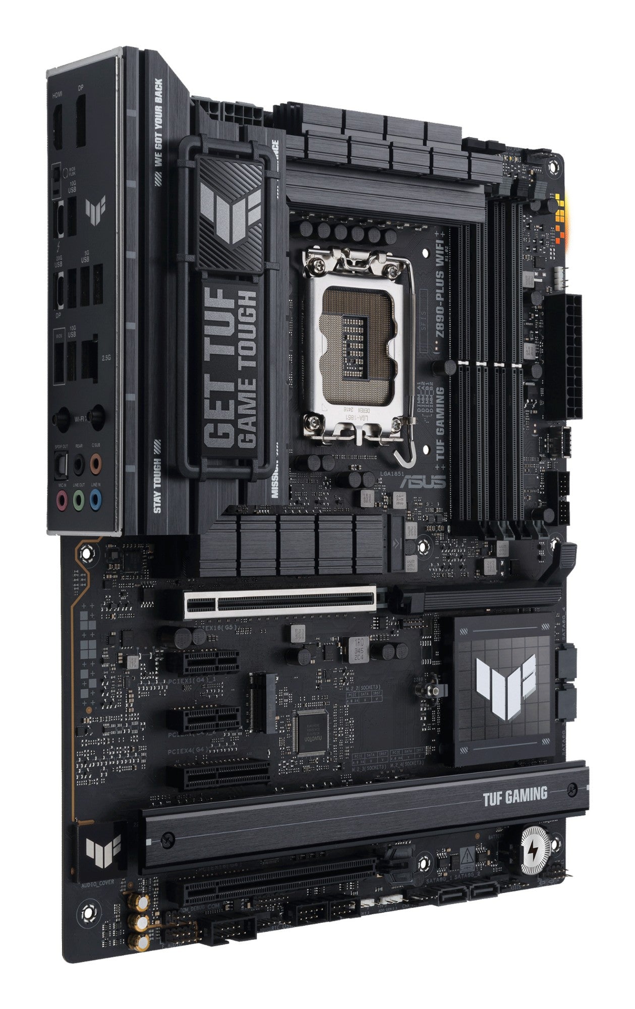 ASUS TUF GAMING Z890-PLUS WIFI Intel Z890 LGA 1851 (Socket V1) ATX Motherboard