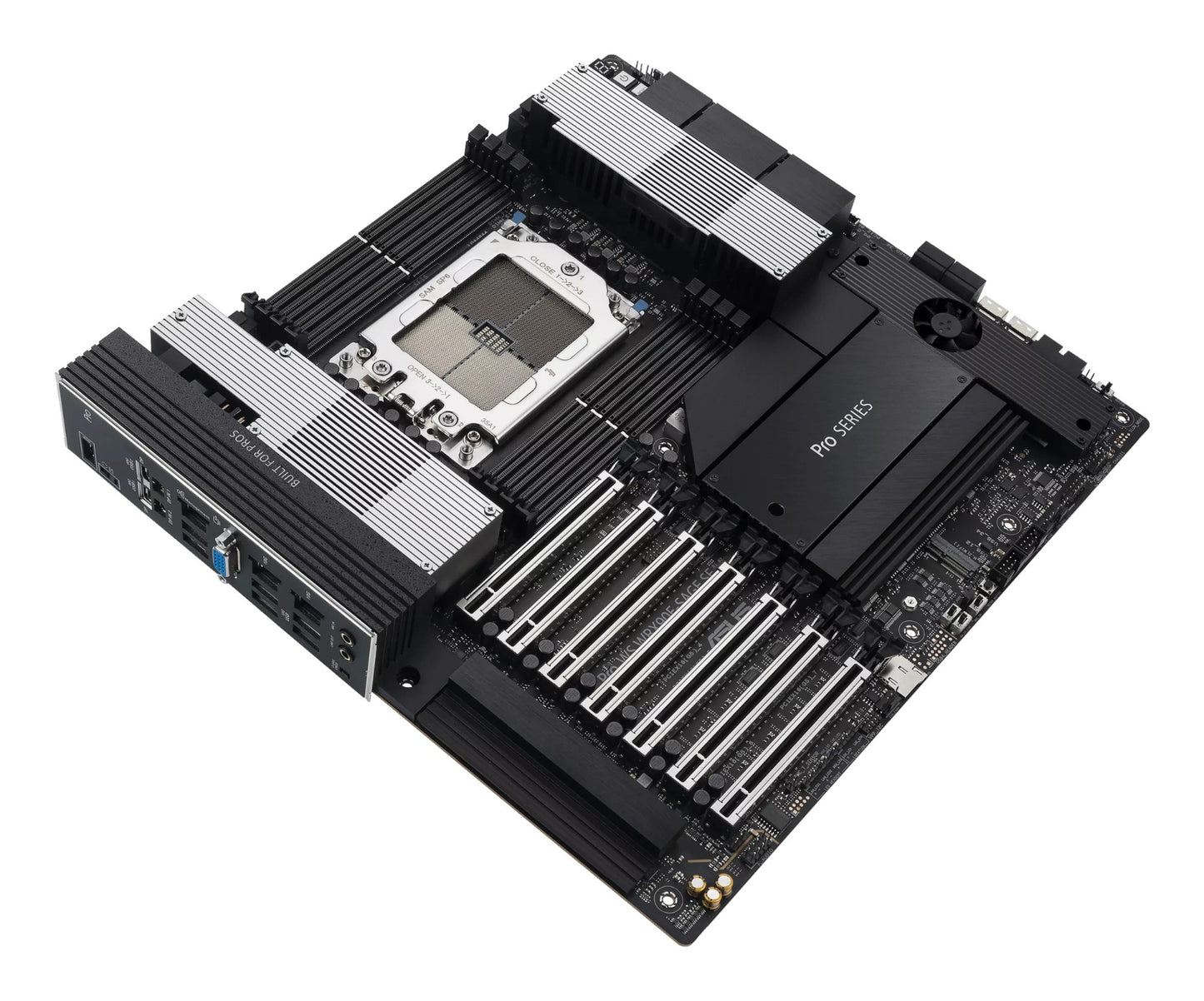 ASUS PRO WS WRX90E-SAGE SE AMD WRX90 Socket sTR5 EEB Motherboard