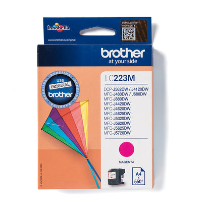 Brother LC-223M Magenta Ink Cartridge (550 pages)