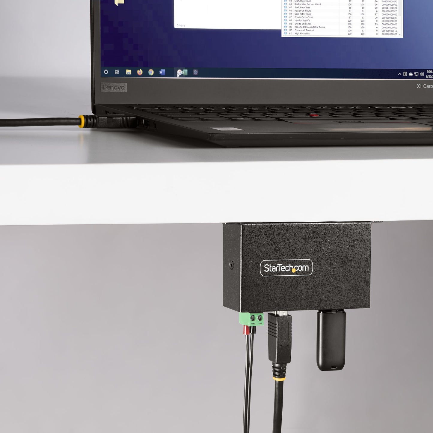 StarTech.com 4-Port Managed USB Hub with 4x USB-A, Heavy Duty with Metal Industrial