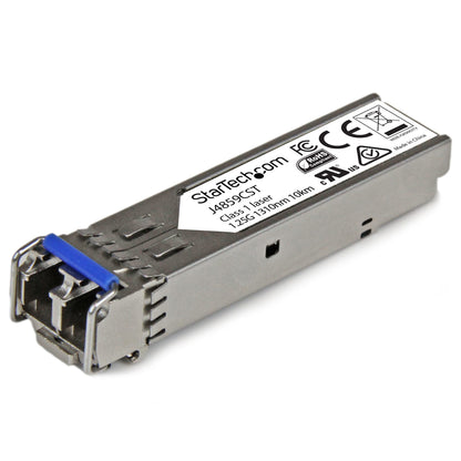 StarTech.com HPE J4859C Compatible SFP Module - 1000BASE-LX - 1GbE Single Mode /Multi Mode Fiber Optic Transceiver - 1GE Gigabit Ethernet SFP - LC 10km - 1310nm - DDM HPE 1400, 1700, 1820 Networking