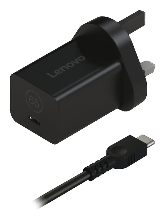 Lenovo 40AWGN65UK power adapter/inverter Indoor 65 W Black Charger