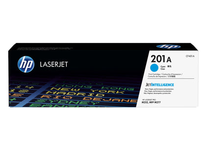 HP CF401A/201A Cyan Toner Cartridge (1.33K pages, HP Pro M 252)