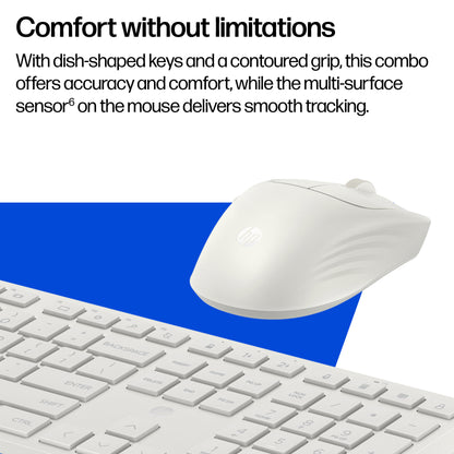 HP Multi-Device Dual-Mode 490C Wireless Keyboard & Mouse Combo