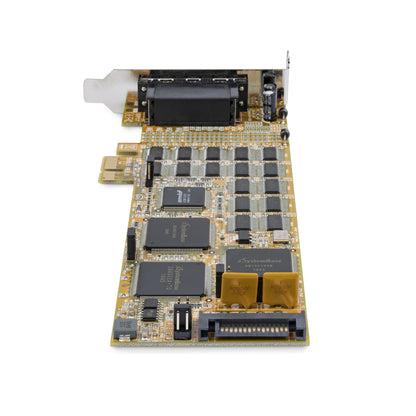 StarTech.com 16-Port Low-Profile Serial Card - RS232 - PCI Express - TAA Hub