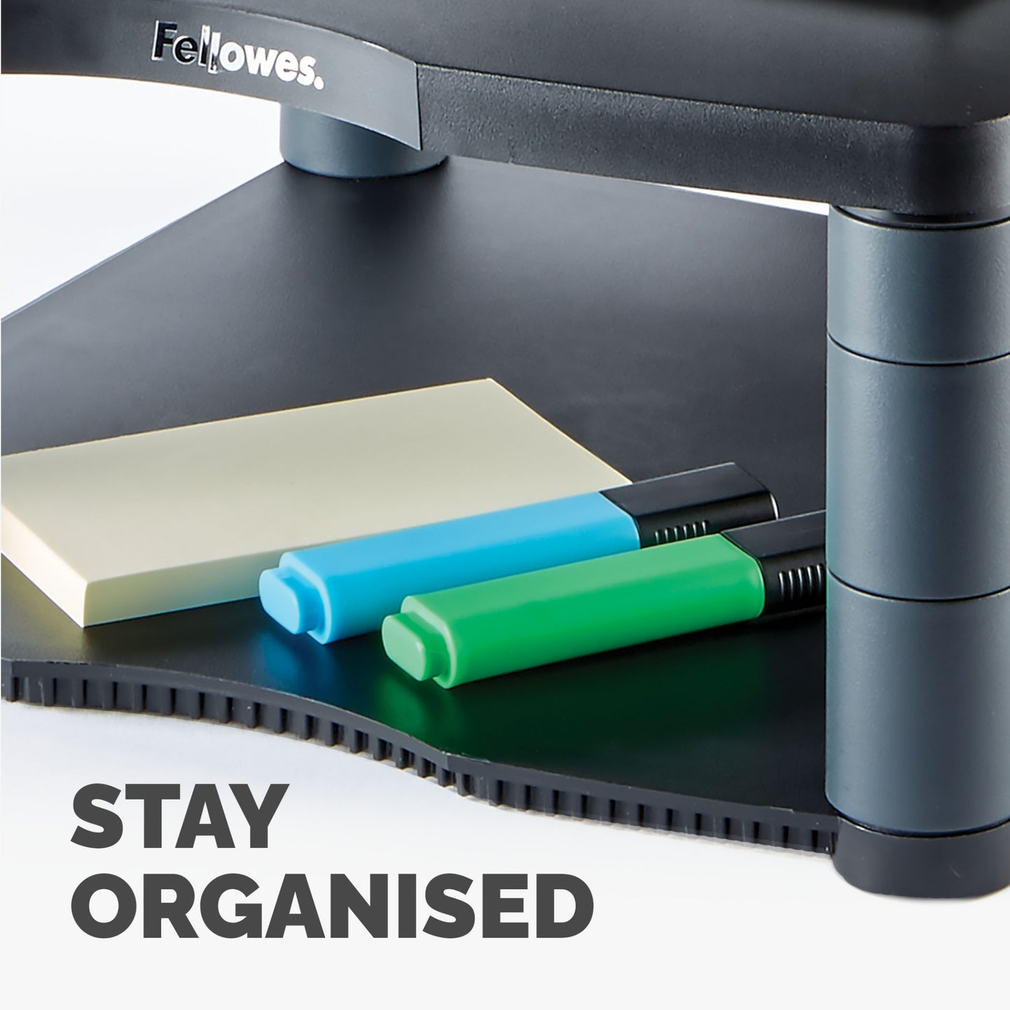 Fellowes Premium Monitor Riser Graphite Mount