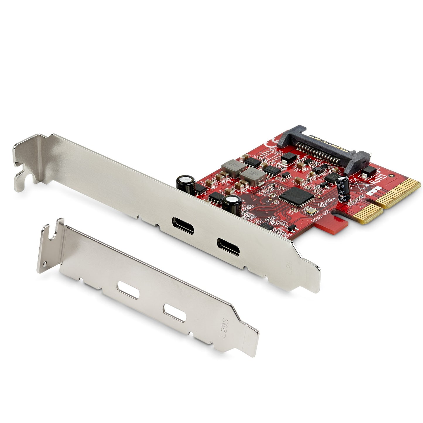 StarTech.com 2-Port USB 3.2 Gen 2 PCIe Card, USB-C 10Gbps SuperSpeed PCI Express 3.0 Hub