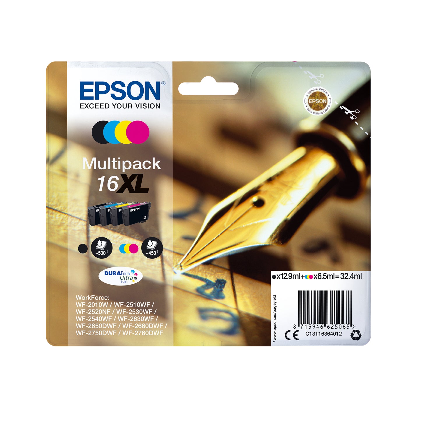 Epson C13T16364012/16XL Ink Cartridge