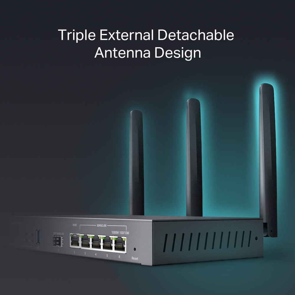 TP-LINK Omada AX3000 Gigabit VPN Router Networking