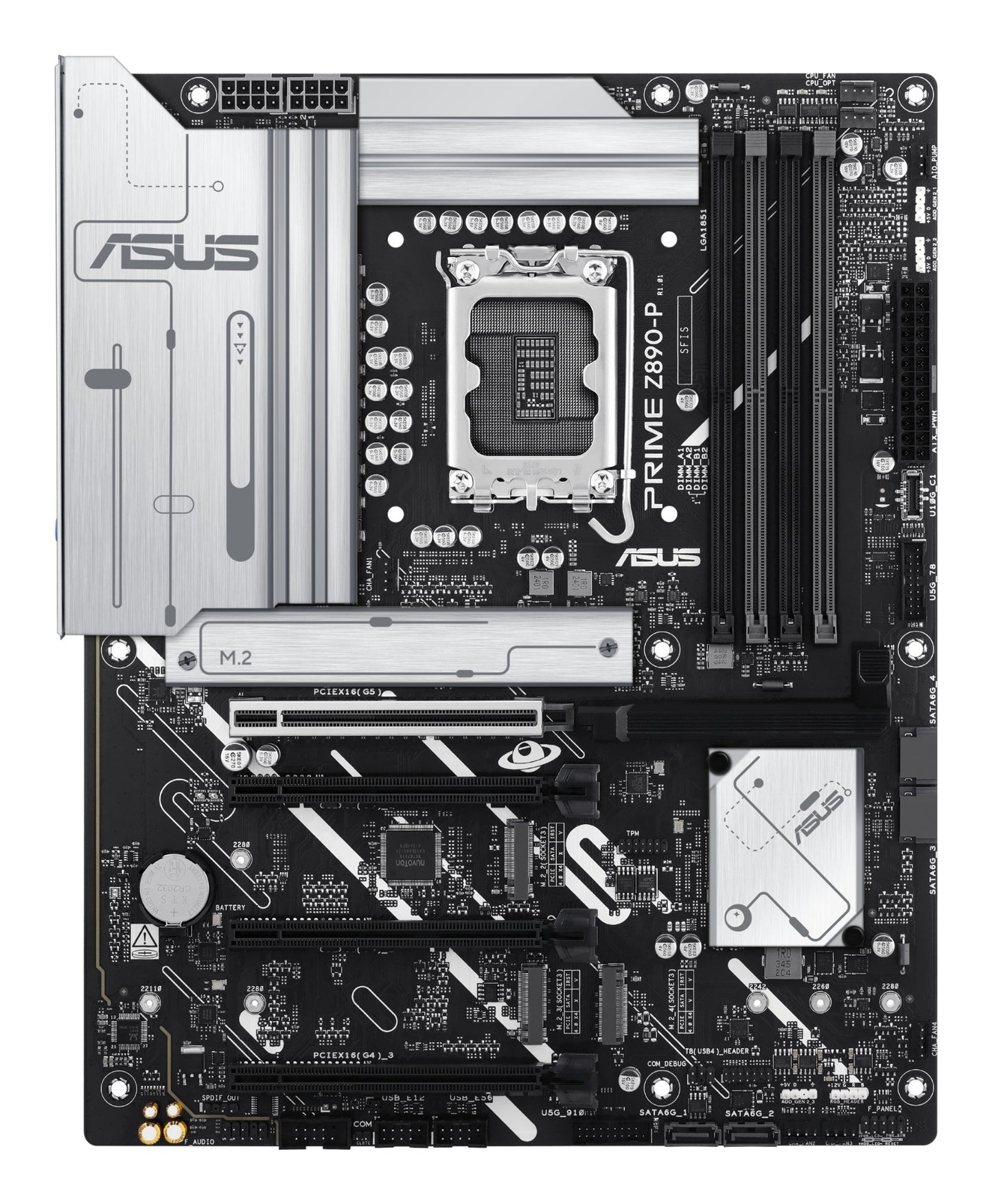 ASUS PRIME Z890-P Intel Z890 LGA 1851 (Socket V1) ATX Motherboard