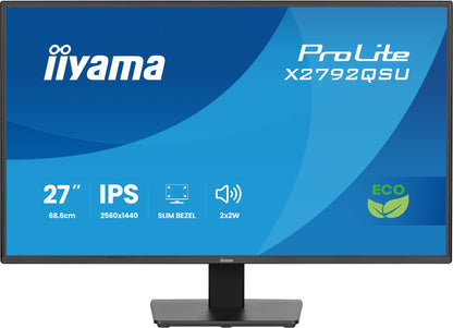 iiyama ProLite X2792QSU-B1 27" QHD IPS 120Hz Monitor