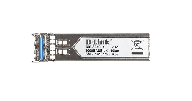 D-Link 1-port Mini-GBIC SFP to 1000BaseLX Industrial Transceiver Networking