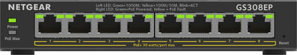 Netgear GS308EP Networking