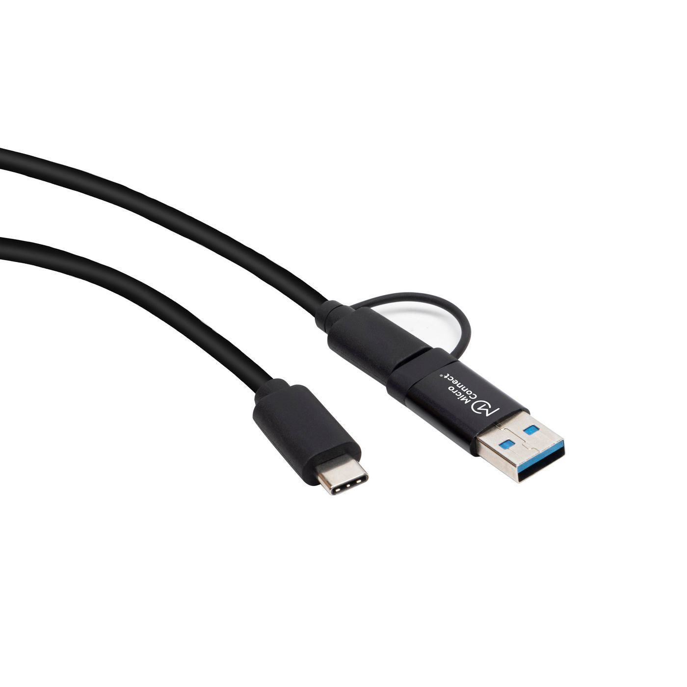 Microconnect USB3.1CCA1 USB cable USB 3.2 Gen 1 (3.1 Gen 1) 1 m USB C Black