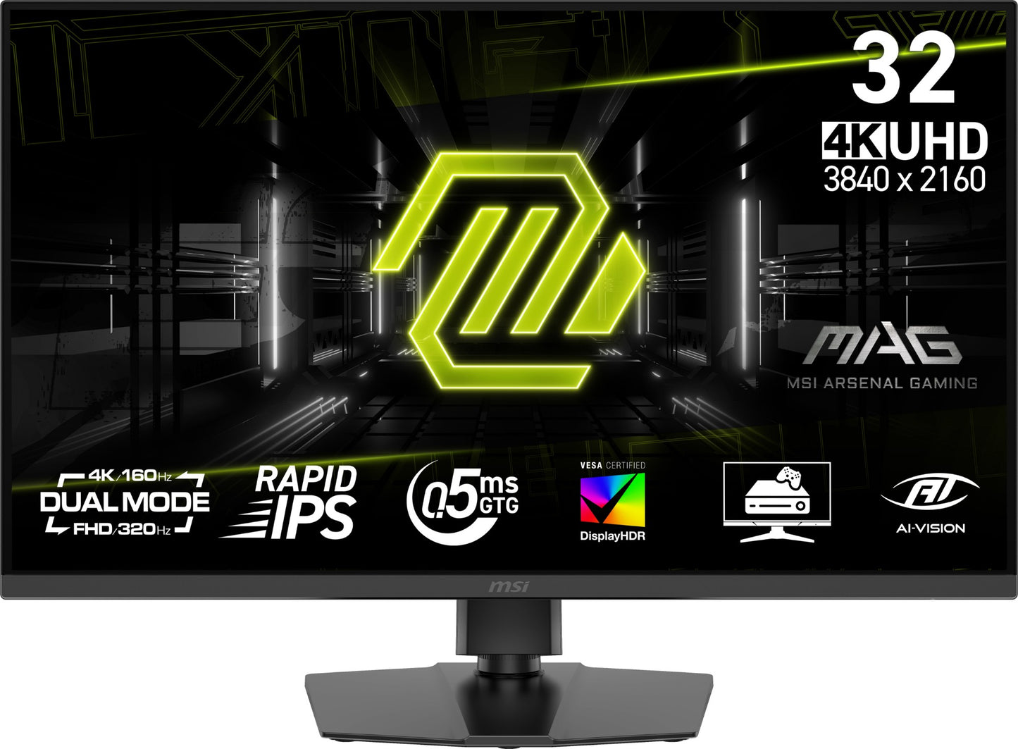 MSI MAG 322URDF E16 31.5" 4K UHD IPS 320Hz Monitor