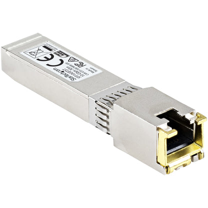StarTech.com MSA Uncoded SFP+ Module - 10GBASE-T - SFP to RJ45 Cat6/Cat5e - 10GE Gigabit Ethernet SFP+ - RJ-45 30m Networking