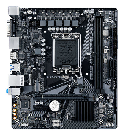 Gigabyte H610M S2H V2 Motherboard - Supports Intel Core 14th CPUs, 4+1+1 Hybrid