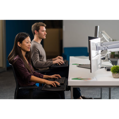 Kensington SmartFit One-Touch Height-Adjustable Single Monitor Arm Mount