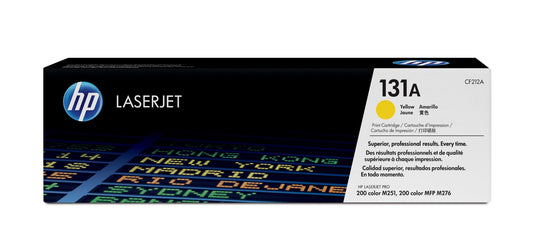 HP CF212A/131A Yellow Toner Cartridge (1.8K pages, HP Pro 200)
