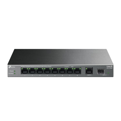 TP-LINK LiteWave 10-Port Gigabit Desktop Switch with 8-Port PoE+