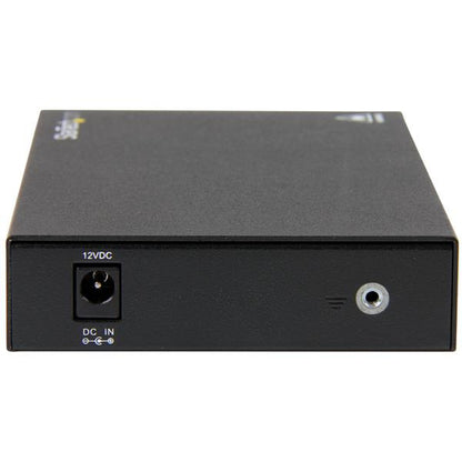 StarTech.com Gigabit Ethernet Copper-to-Fiber Media Converter - SM LC - 20 km Networking