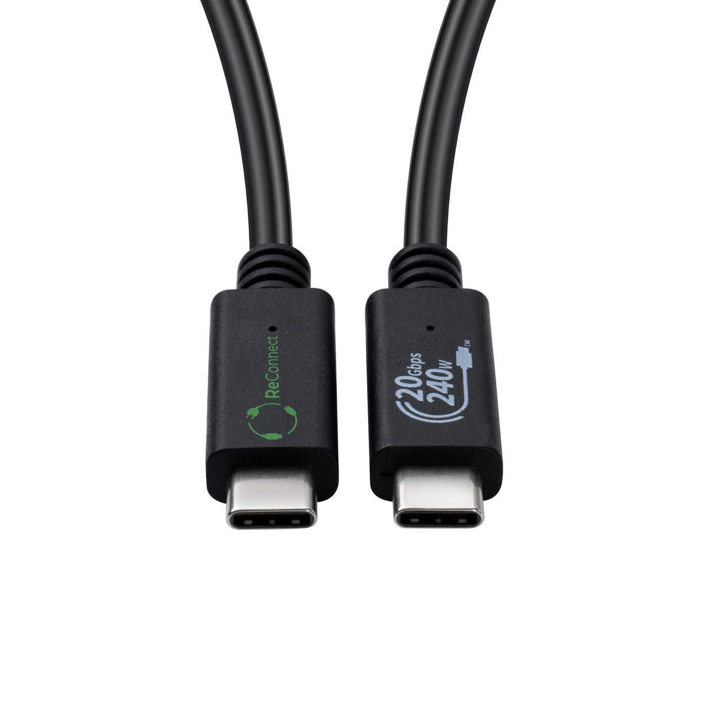 Microconnect ECO-USB3.2CC1 USB cable USB 3.2 Gen 2x2 1 m USB C Black