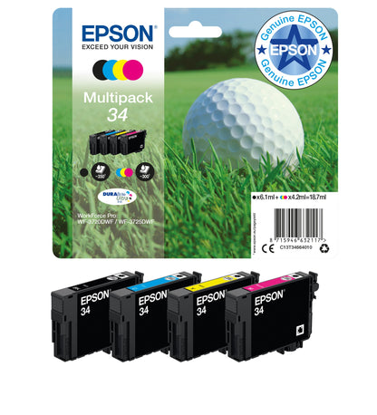 Epson C13T34664010/34 Ink Cartridge (Epson WF-3720)