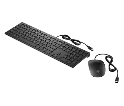 HP Pavilion 400 Wired Keyboard & Mouse Combo