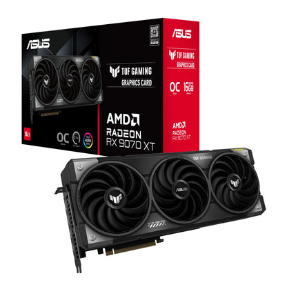 ASUS TUF Gaming Radeon RX 9070 XT 16GB GDDR6 Graphics Card