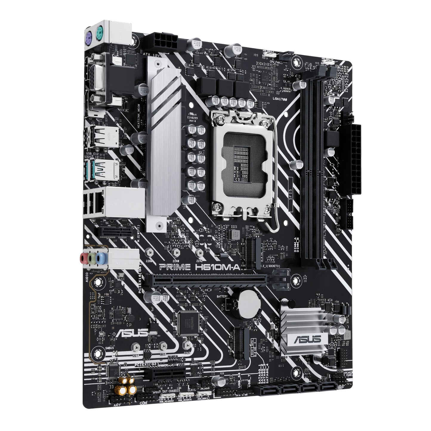 ASUS PRIME H610M-A-CSM Intel H610 LGA 1700 micro ATX Motherboard
