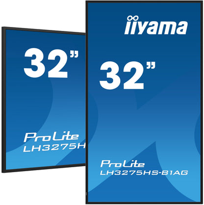 iiyama LH3275HS-B1AG Signage Display Digital signage flat panel 31.5" Full HD IPS Monitor
