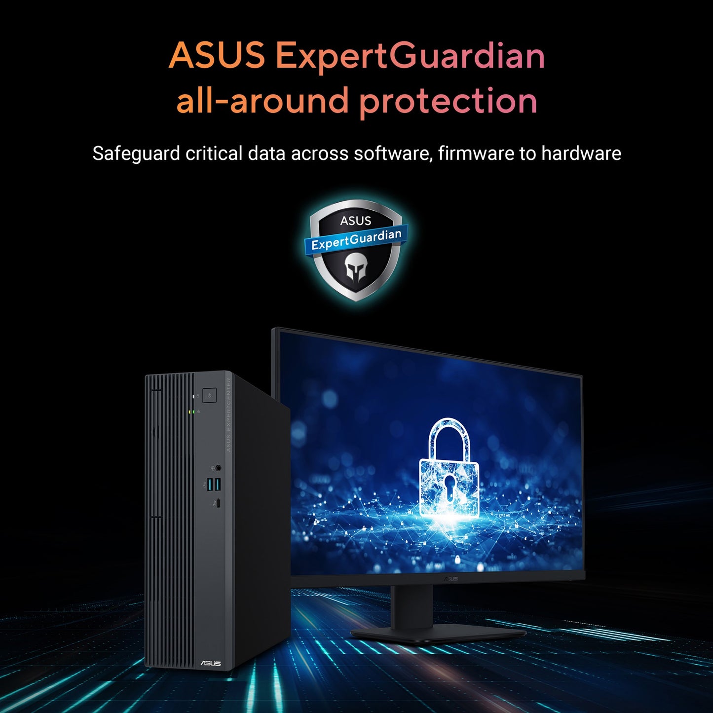 ASUS ExpertCenter PM700SK-0R7350022X Copilot+ Ryzen AI 7 350 16GB 512GB SSD SFF Desktop PC