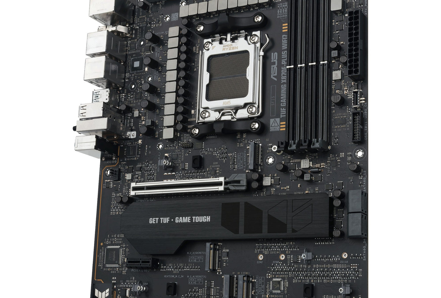 ASUS TUF GAMING X870E-PLUS WIFI7 AMD X870E Socket AM5 ATX Motherboard