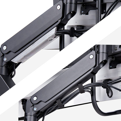 StarTech.com Desk Mount Triple Monitor Arm with Crossbar For Up To Three 27in